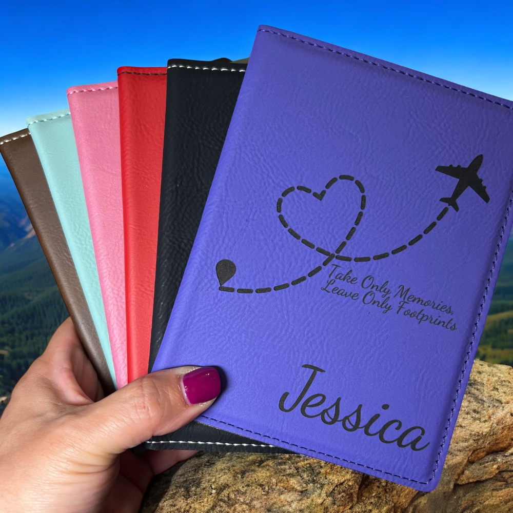 Adventure Awaits: Personalized Passport Holder